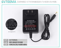 Childrens electric charger 6v700MA Stroller motorcycle off-road vehicle toy car power adapter battery