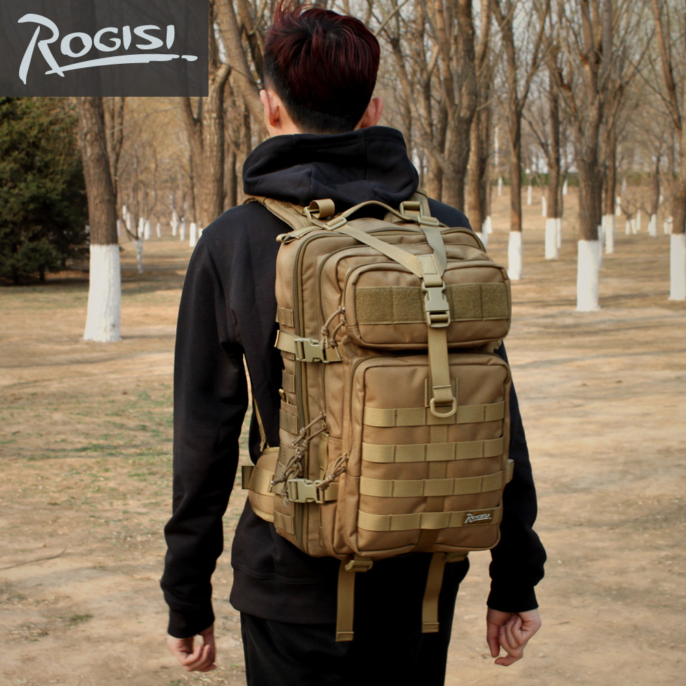 ROGISI Lu Jie army fans field 3P tactical attack backpack large-capacity marching camouflage combat bag 10R39
