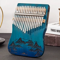 17 голос [полная доска]-(маленькая талия) Пейзаж Градиент синий