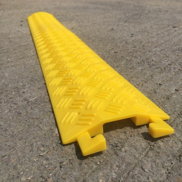 PVC yellow small wire slot board Indoor wire slot over the wire board Wire protection board Large wire slot cover wire board Double wire slot board