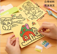 Живопись песчаной рисования фиолетовой ручной работы (30 фотографий)