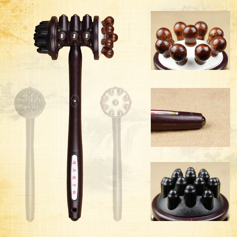 Hammer beating hammer Hammer Shoulder Hammer Shoulder Massage Stick Knock Back Hammer Meridians Hammer back Divinity Hammer Massage Mallet Cute