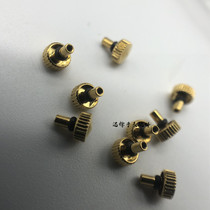 Watch accessories Movement Spare parts Mechanical parts Golden old double lion head long tube crown Mens models