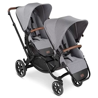 Луна -светлая серая 色 черная рама [двойное сиденье]