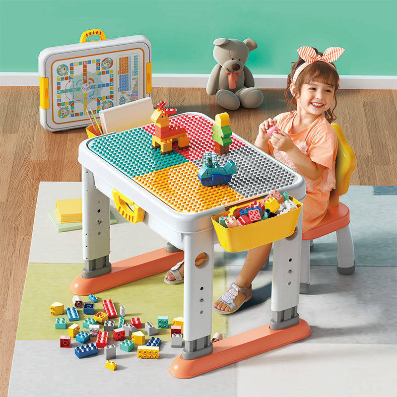 🎉 Feile multifunctional building block table: sparking imagination in ...