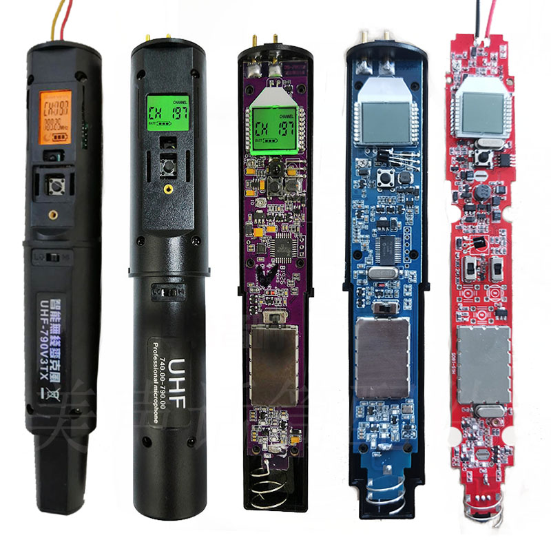Wireless microphone circuit board ktv microphone hand microphone board semi-finished product matching 740-790MHZ frequency band receiver