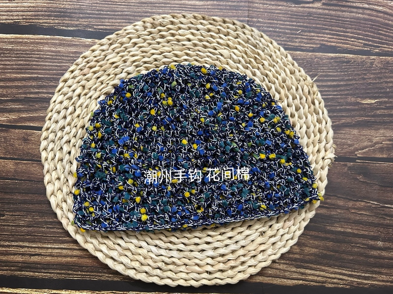 Exclusive Handmade Crochet Hollow Breathable Turban Hat, Fashionable Summer Ice Silk Hand-Mixed Thread, Unique for Both Men and Women Exclusive Handmade Crochet Hollow Breathable Turban Hat, Fashionable Summer Ice Silk Hand-Mixed Thread, Unique for Both Men and Women