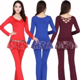 Летний лонгслив, нарукавники, комплект для взрослых, юбка, костюм, штаны