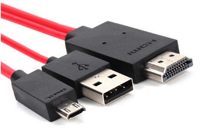 TV high picture quality line _HDMI line adapter s5 mobile phone to connect to TV switching line