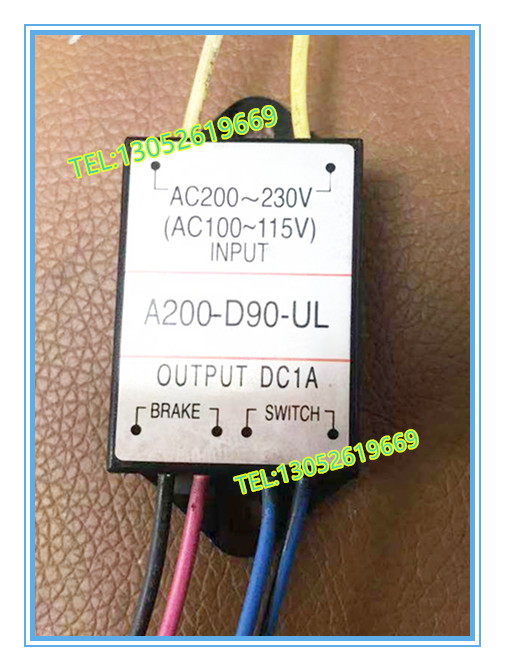 Servomotor brake power supply rectifier A200-D90 A200-D90-UL 