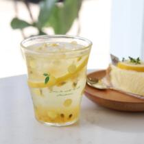 ES) lemon glass water Cup ins Wind cute household Cup Milk Cup heat-resistant teacup woman