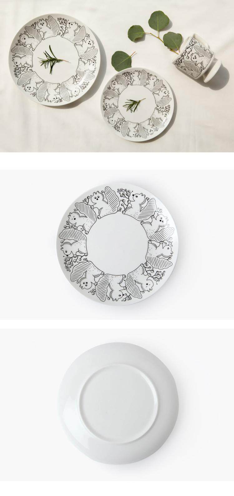 Endless stars корея Ins ниша кружка белка иллюстрация ретро ходули кофе блюдо установите 