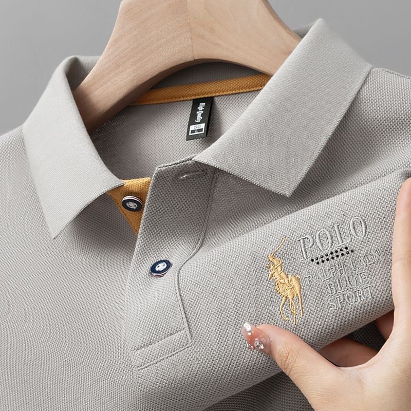 立旭白色polo领纯棉短袖T恤👕适合什么样的人穿？