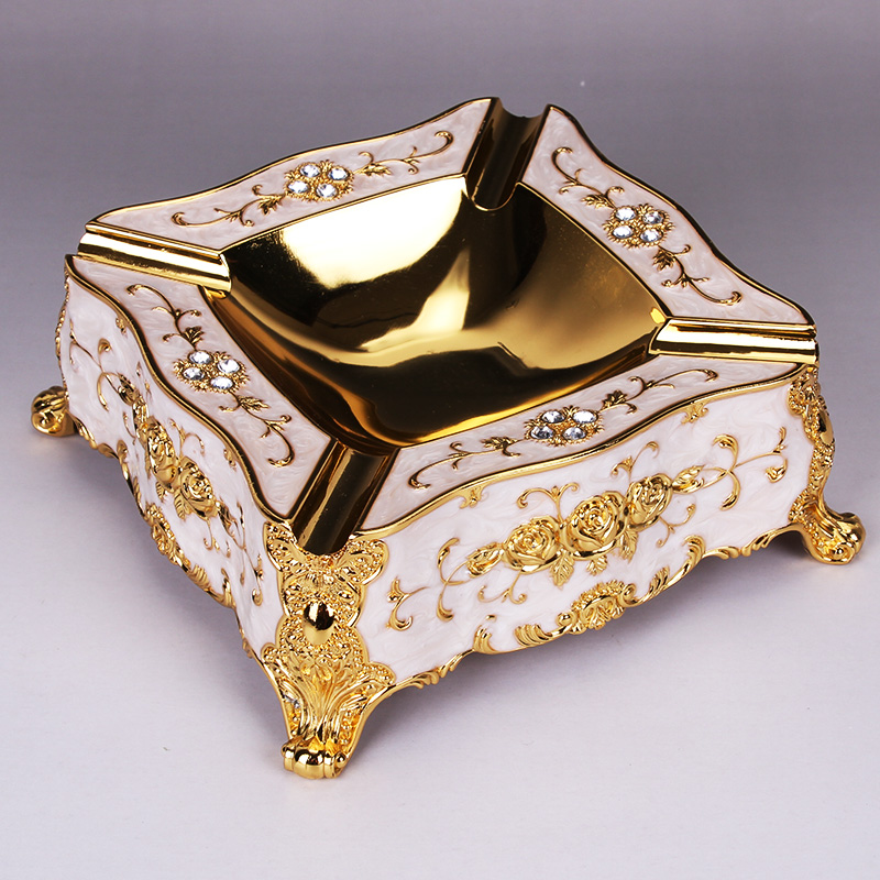 Russian European style ashtray creative living room home accessories Chinese style personality large size gift original creative ashtray