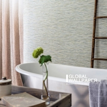 British imported wallpaper Sanderson modern minimalist plain color horizontal pattern living room bedroom study wallpaper