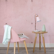 UK original imported Pink Concrete mural Pink Concrete background wall wallpaper