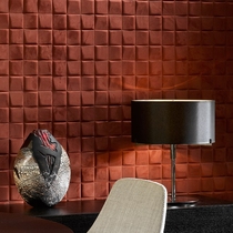 Belgian original imported wallpaper neoclassical low-key luxury Square three-dimensional fabric special material Wall cloth