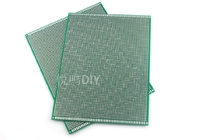 Tin plate High quality green oil board Universal board Experimental board Hole board test board PCB board 15*20cm Single price