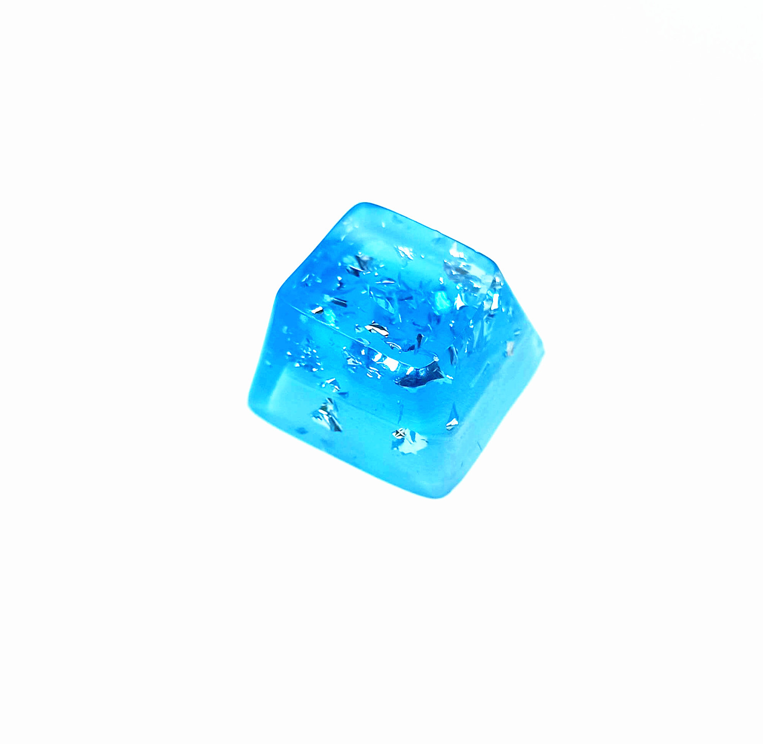 Mechanical keyboard handmade resin keycaps Cross axis keycaps Personalized resin translucent keycaps pure handmade R4 height