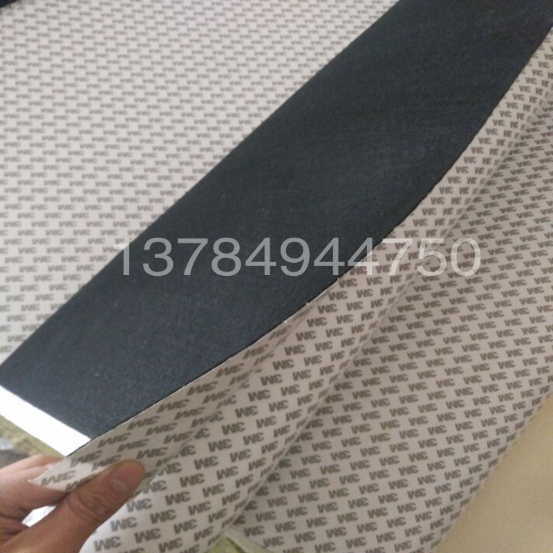 Back glue felt double - sided glue felt Paste Paste Felt - stainless steel felt furniture pasted 1 meter