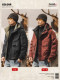 American retro high-fill velvet cold workwear down jacket for men in winter thickened and warm outdoor party jacket