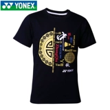 Новый продукт Yonex Yunix Перо лысая ткань середина фестиваля фестиваля Mooncake Parent -Маленькая культурная рубашка Sports Указывает yobc0042