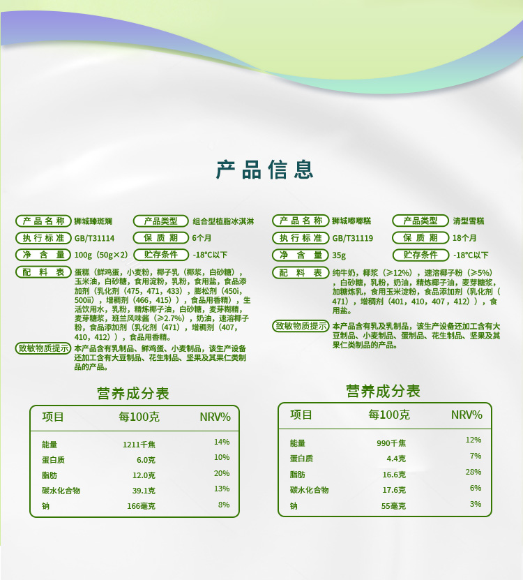 中街1946 新加坡旅游局联名款 雪糕冰淇淋 嘟嘟糕x6+斑斓x2 券后67.95元包邮 值值值-买手聚集的地方