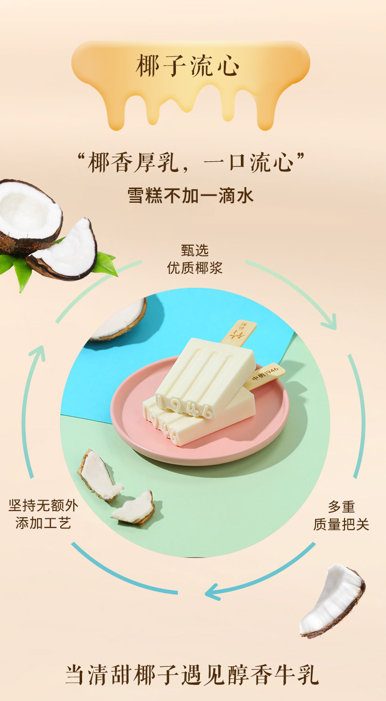中街1946 椰乳系列雪糕 12支 图3