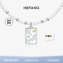 HEFANG KUALS Small necklace customized original design omelette chain