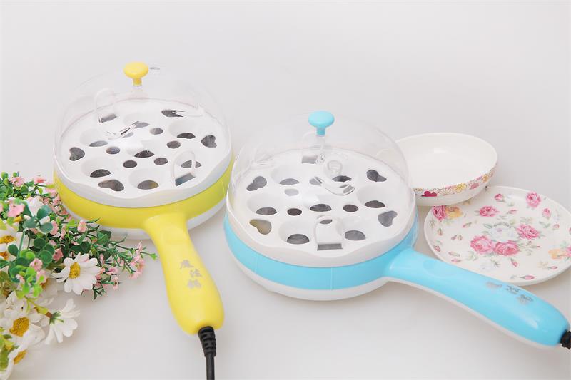 nồi lẩu điện mini bosco Đa chức năng trứng ốp la hấp trứng chiên điện rán mini chiên rán ăn sáng rán trứng rán máy ca nấu mì daewoo den-m550