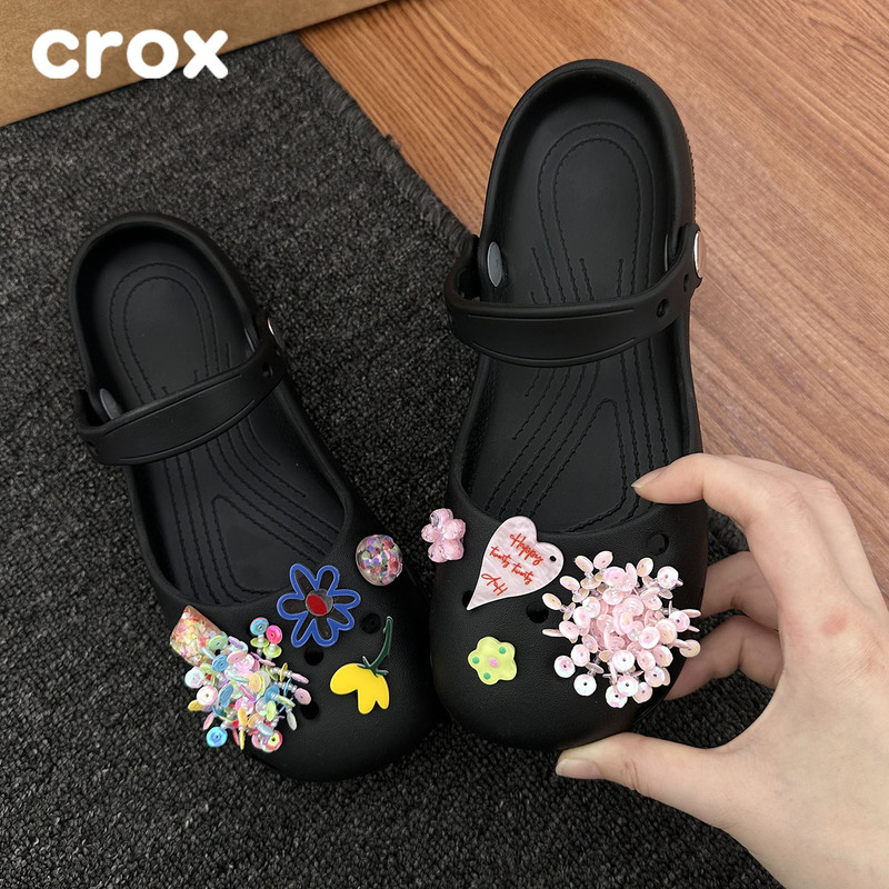 2026 Popular Ballet Clogs for Women, Summer Closed-Toe Outdoor Princess-Style Sandals, Fashionable Non-Slip Soft-Soled Lightweight Slippers 2026 Popular Ballet Clogs for Women, Summer Closed-Toe Outdoor Princess-Style Sandals, Fashionable Non-Slip Soft-Soled Lightweight Slippers