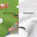 Детский брендовый летний тонкий слюнявчик, шарф, хлопковый марлевый нагрудник, хорошо впитывает воду