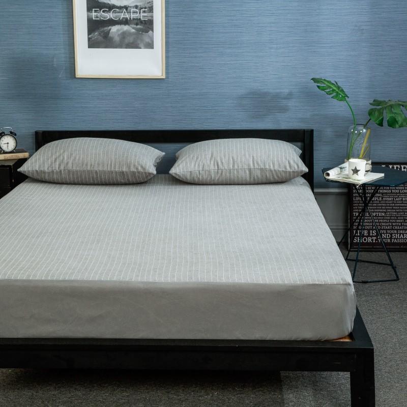 Waterproof bed Hat Pure Cotton Single single bed Compartments Uretic ventilation and anti-mite Mattress Mat Dreams protective cover for pregnant women