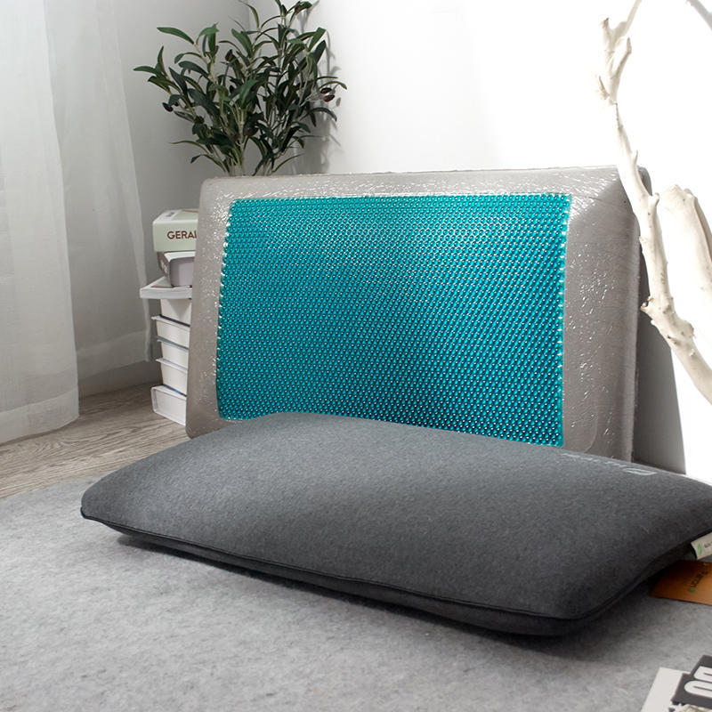 Gel pillow adult neck pillow memory cotton pillow inner sleep health care pillow double silicone pillows