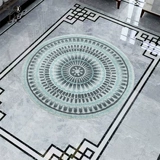 Мозаичная режущая пол простые сосновые пруды пруды проезжают