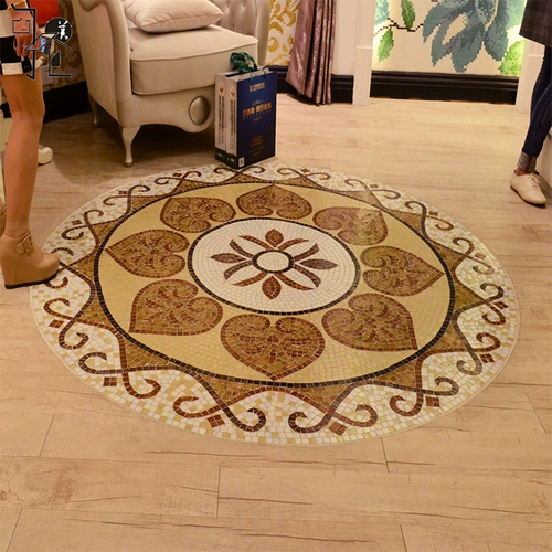 Мозаичная режущая пол простые сосновые пруды пруды проезжают