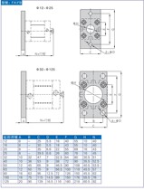 Original Ardex flange plate F-ACE12 16 20 25 32 40 50 63 80 100 125FA FB