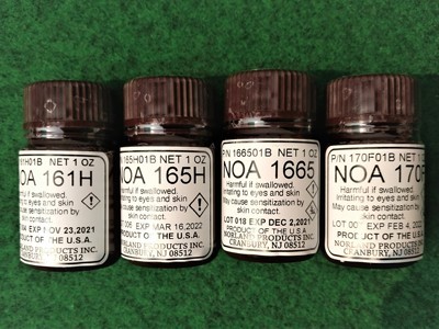 Original United States NORLAND High refractive index (1 70) UV optical curing glue NOA170