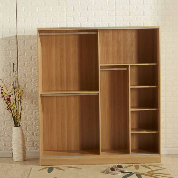 Bắc Kinh bảo vệ môi trường tấm cửa trượt tủ quần áo tủ quần áo cửa phòng ngủ kinh tế tủ trượt tủ đơn giản hiện đại - Buồng tủ đầu giường hiện đại