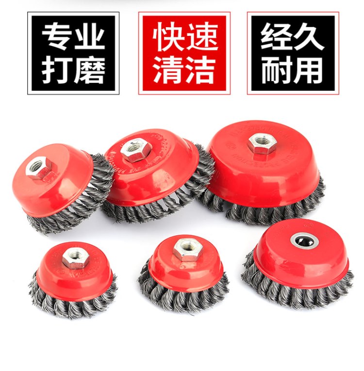 Công cụ mài gỗ chạm khắc bàn chải sắt công nghiệp - Dụng cụ cầm tay
