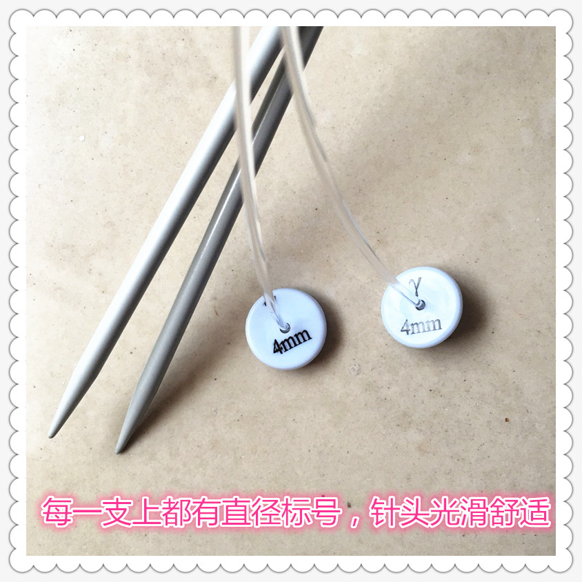 SKC 50cm đầu duy nhất của công cụ loop pin gói gốm vận chuyển áo len đan kim đan trao - Công cụ & vật liệu may DIY cúc kim loại