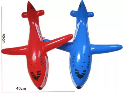 Inflatable aircraft educational toys Inflatable aircraft model simulation Inflatable children's toys Decorative props