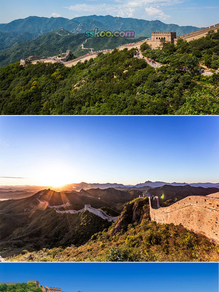 万里长城风光北京八达岭著名旅游景点摄影金山岭高清照片图片素材插图6