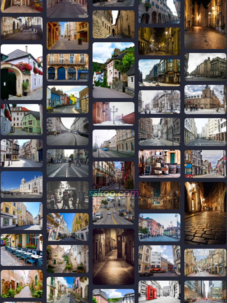 欧美街景街道建筑小镇商业行人游客旅行风光摄影高清照片图片素材插图17