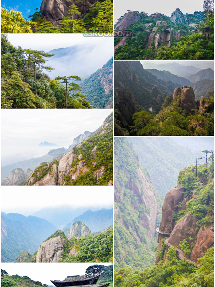 高清JPG素材江西三清山图片上饶高山云海松树奇石旅游景点摄影照插图6