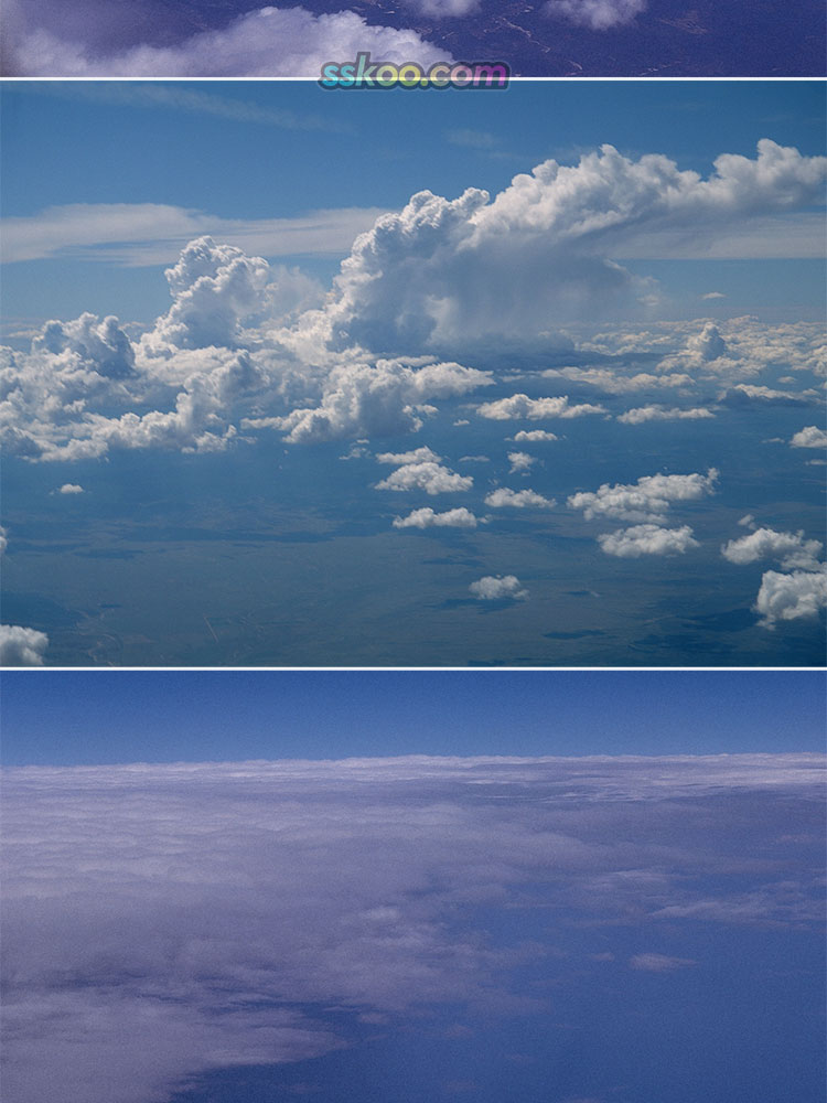 天空蓝天白云插图特写照片风景壁纸高清4K摄影图片设计背景素材插图5