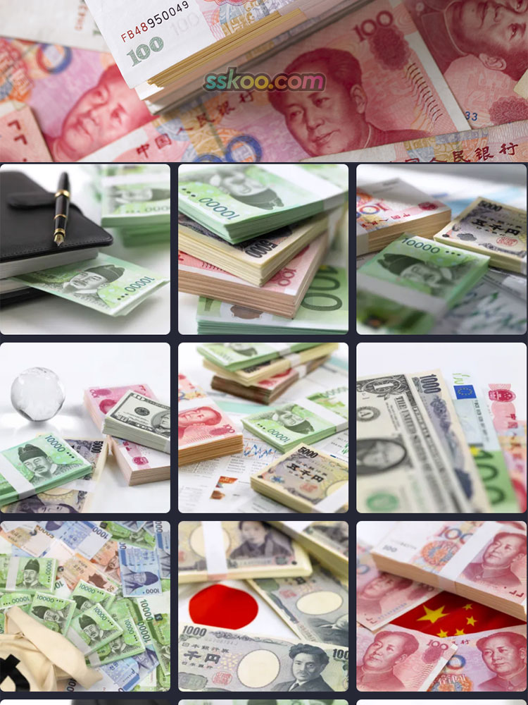 金融概念货币纸钱高清JPG摄影照片4K壁纸背景图片插图设计素材插图6