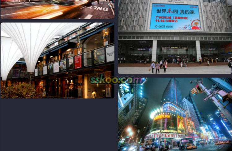 城市中心商业场景高清JPG摄影照片4K壁纸背景图片插图设计素材插图9