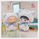 Хлопковая военно-морская кукла, шапка, второе поколение, детская одежда, 17см, 10см