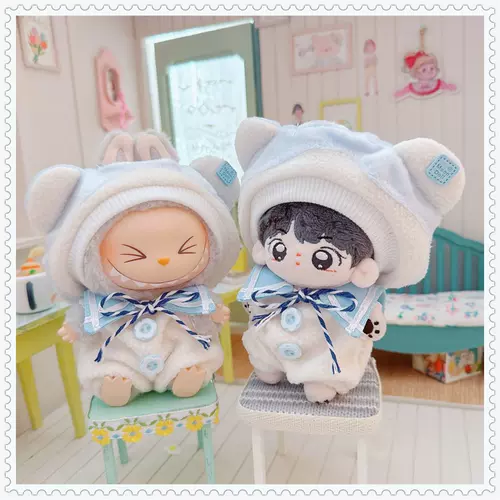 Хлопковая военно-морская кукла, шапка, второе поколение, детская одежда, 17см, 10см